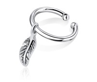 Dangling Leaf Ear Cuff Charms EC-419